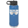 The Cool Dad Sunglasses - Laser Engraved Stainless Steel Drinkware - 2044 -