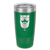 The Cool Dad Sunglasses with Beard - Laser Engraved Stainless Steel Drinkware - 2045 -