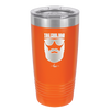 The Cool Dad Sunglasses with Beard - Laser Engraved Stainless Steel Drinkware - 2045 -