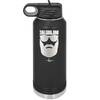 The Cool Dad Sunglasses with Beard - Laser Engraved Stainless Steel Drinkware - 2045 -
