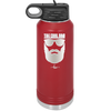 The Cool Dad Sunglasses with Beard - Laser Engraved Stainless Steel Drinkware - 2045 -