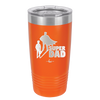 Super Dad with Cape Silhouette - Laser Engraved Stainless Steel Drinkware - 2046 -