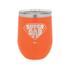 Super Dad with Shield Symbol - Laser Engraved Stainless Steel Drinkware - 2047 -