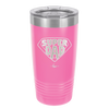 Super Dad with Shield Symbol - Laser Engraved Stainless Steel Drinkware - 2047 -