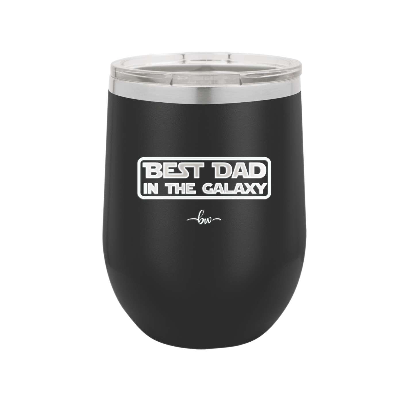 Best Dad in the Galaxy - Laser Engraved Stainless Steel Drinkware - 2049 -