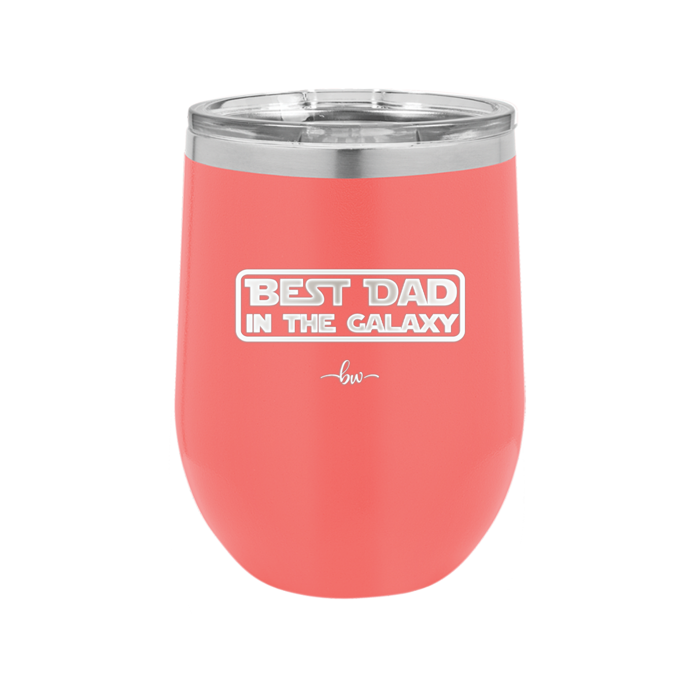 Best Dad in the Galaxy - Laser Engraved Stainless Steel Drinkware - 2049 -