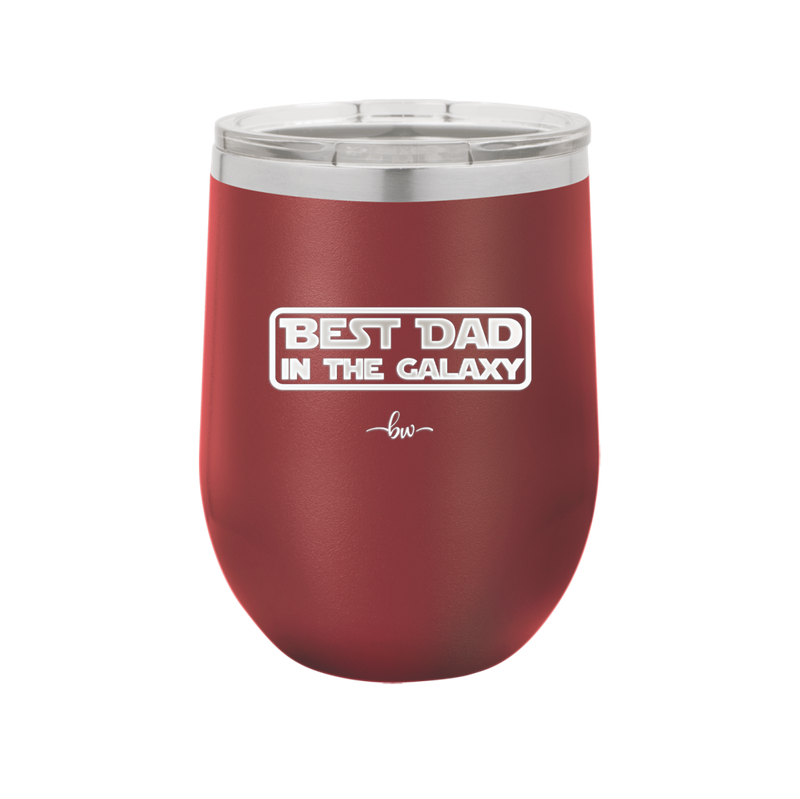 Best Dad in the Galaxy - Laser Engraved Stainless Steel Drinkware - 2049 -