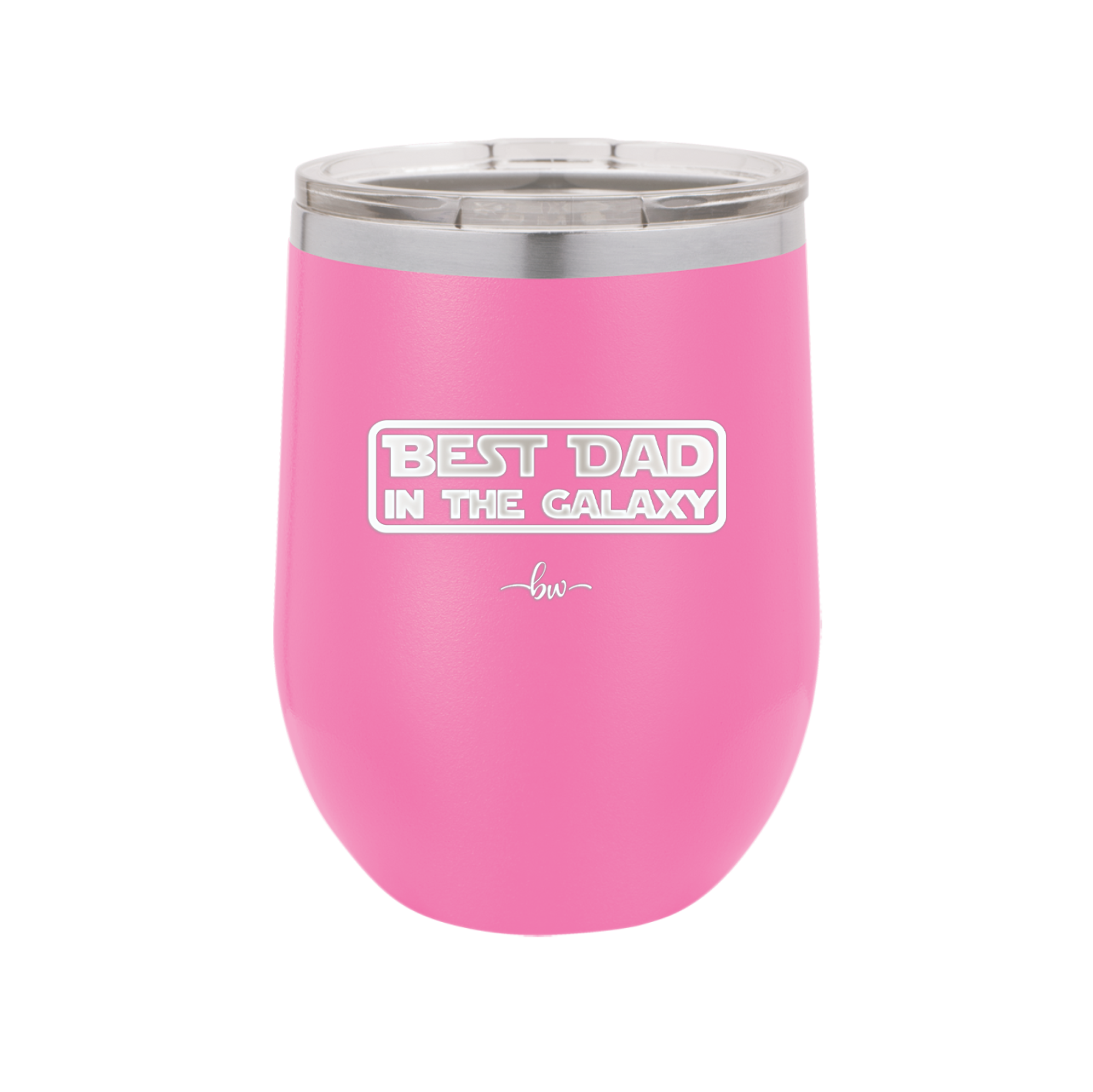 Best Dad in the Galaxy - Laser Engraved Stainless Steel Drinkware - 2049 -