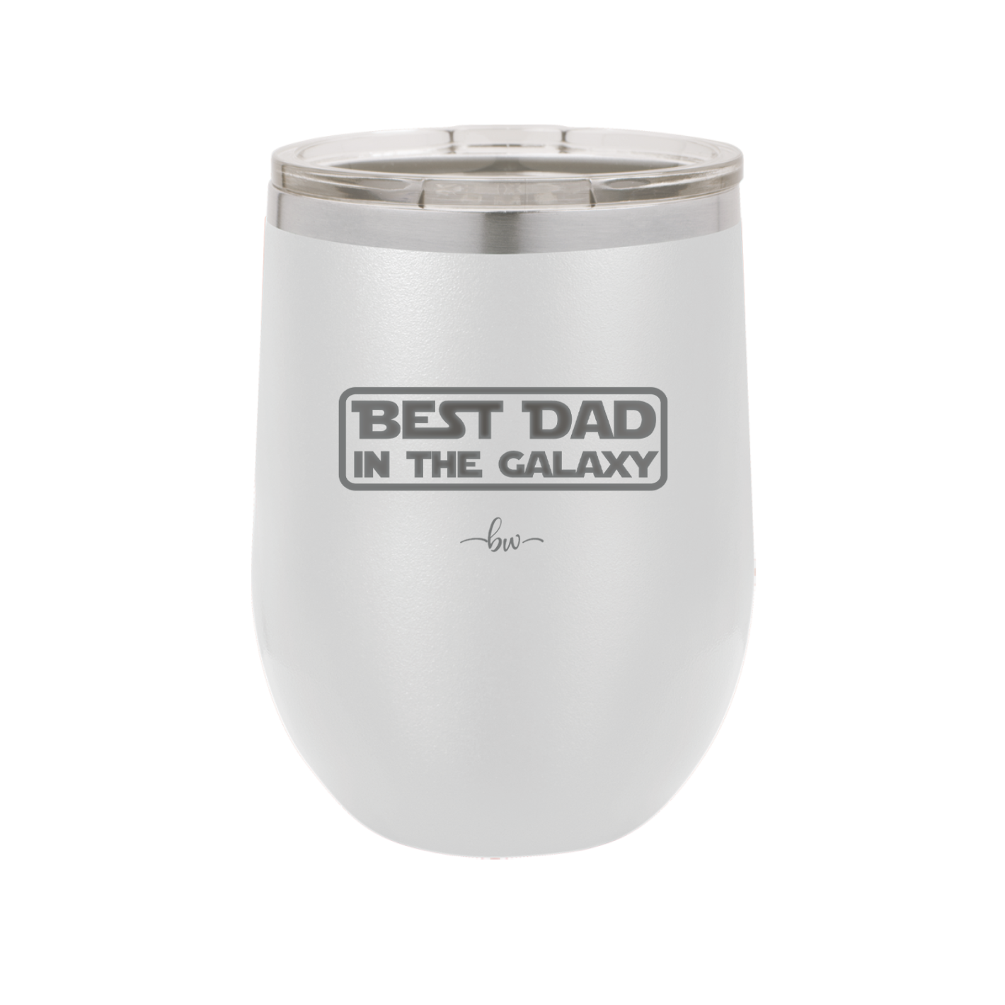 Best Dad in the Galaxy - Laser Engraved Stainless Steel Drinkware - 2049 -