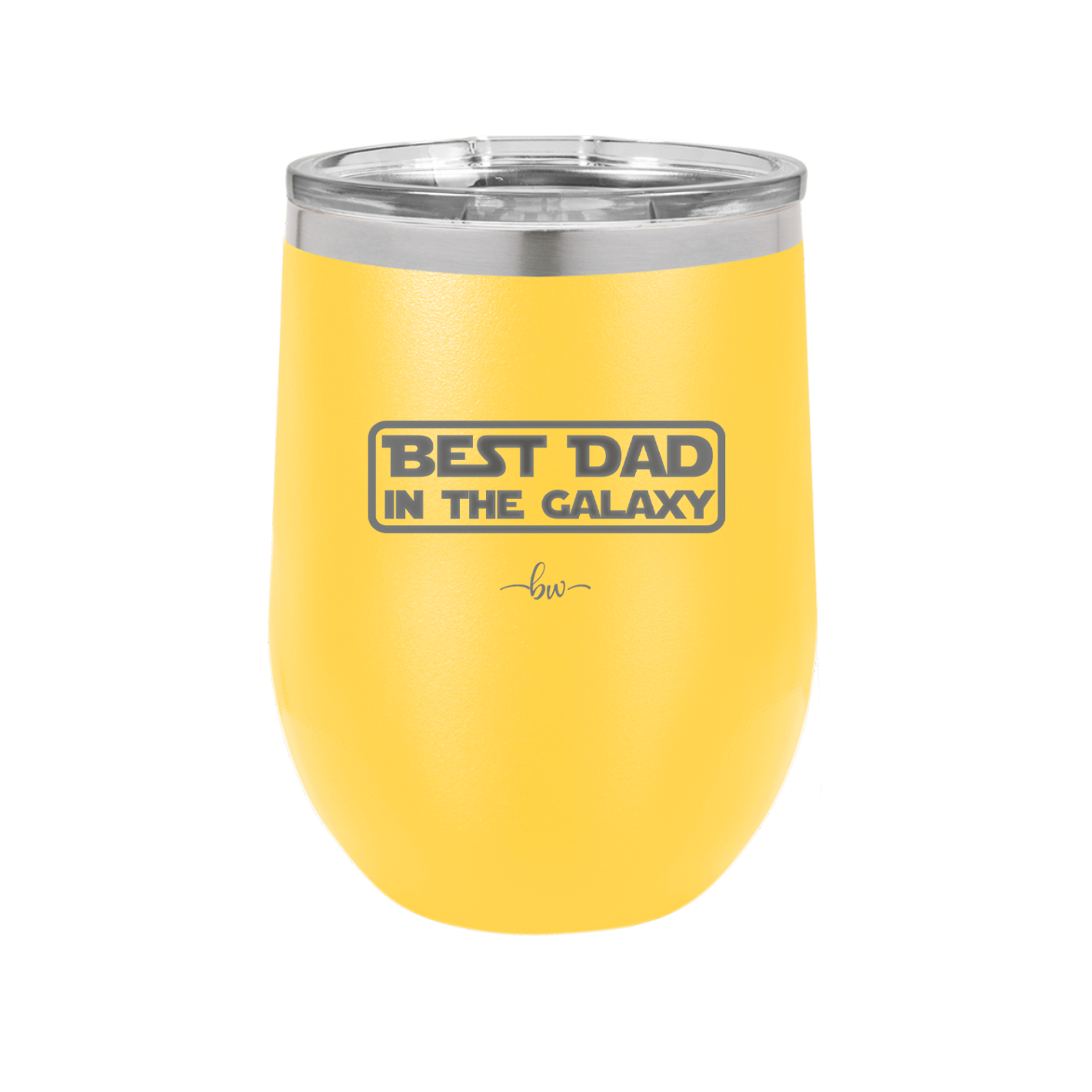 Best Dad in the Galaxy - Laser Engraved Stainless Steel Drinkware - 2049 -