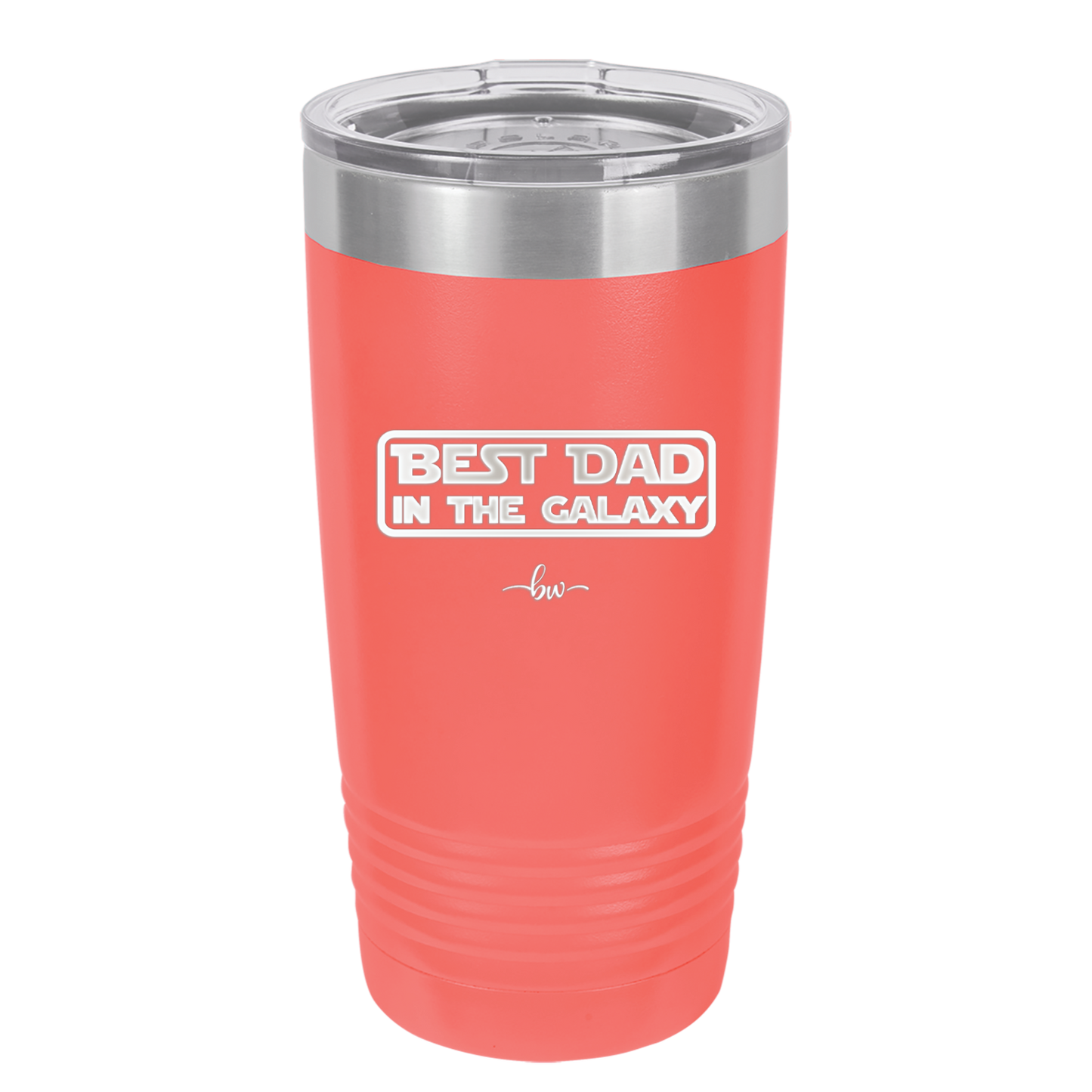 Best Dad in the Galaxy - Laser Engraved Stainless Steel Drinkware - 2049 -