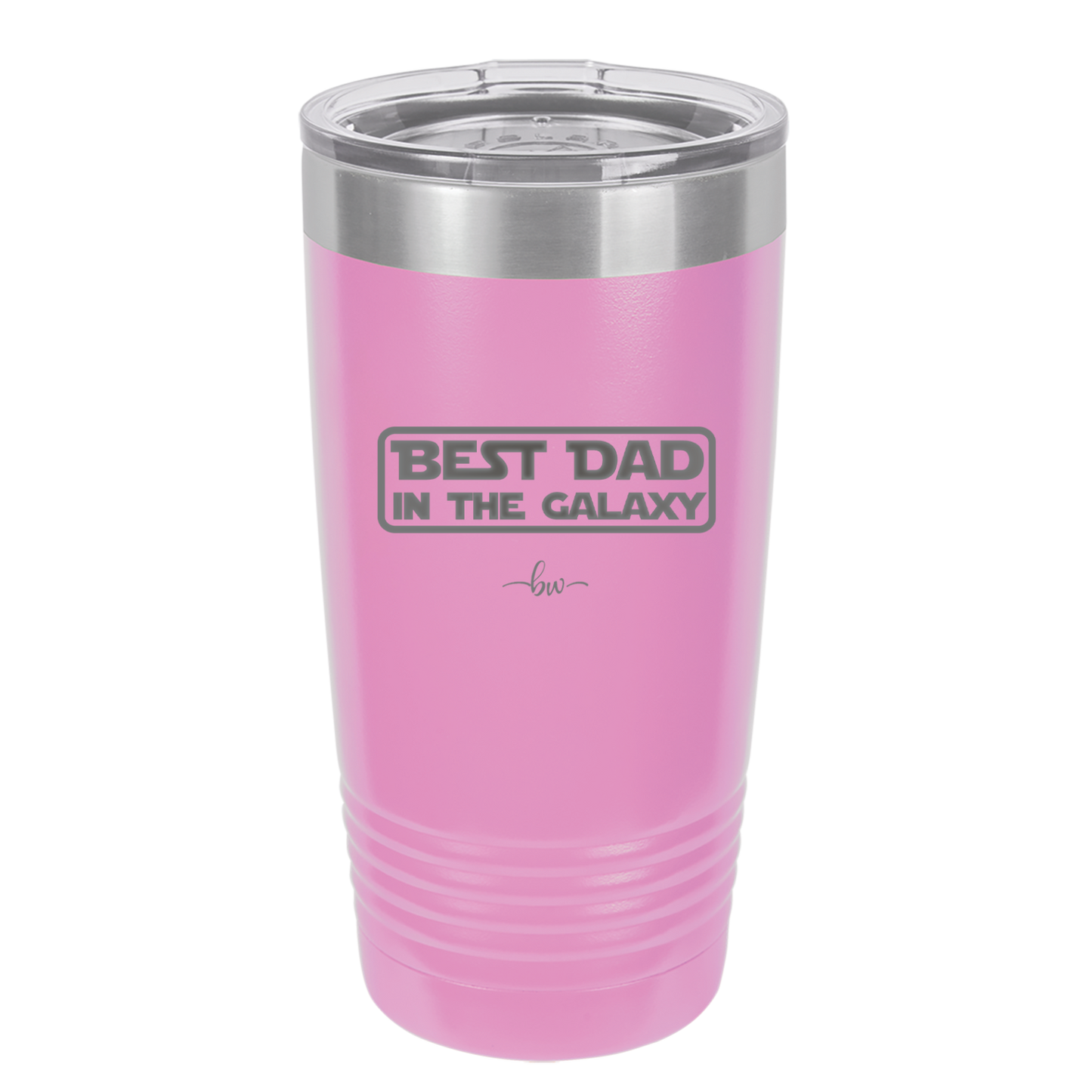 Best Dad in the Galaxy - Laser Engraved Stainless Steel Drinkware - 2049 -