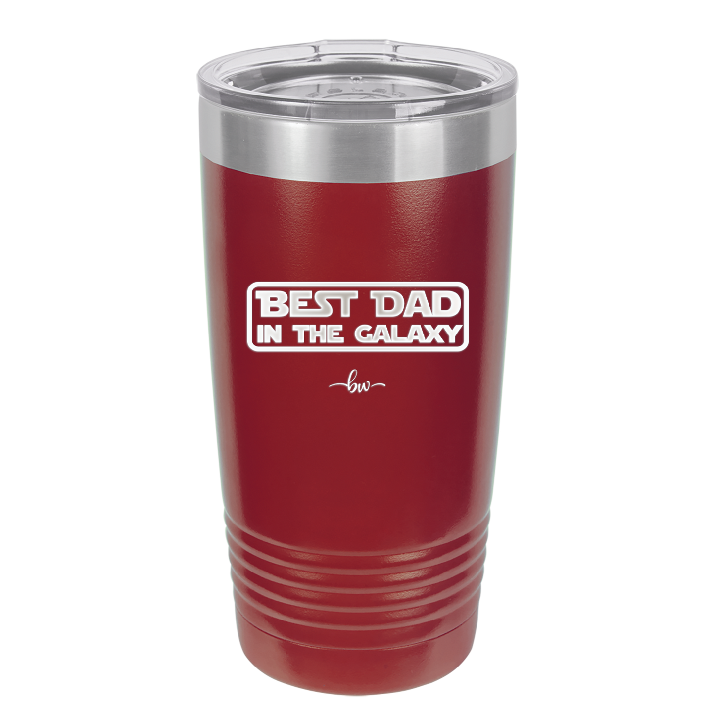 Best Dad in the Galaxy - Laser Engraved Stainless Steel Drinkware - 2049 -