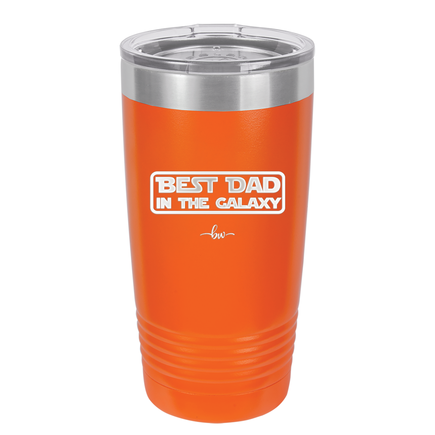 Best Dad in the Galaxy - Laser Engraved Stainless Steel Drinkware - 2049 -