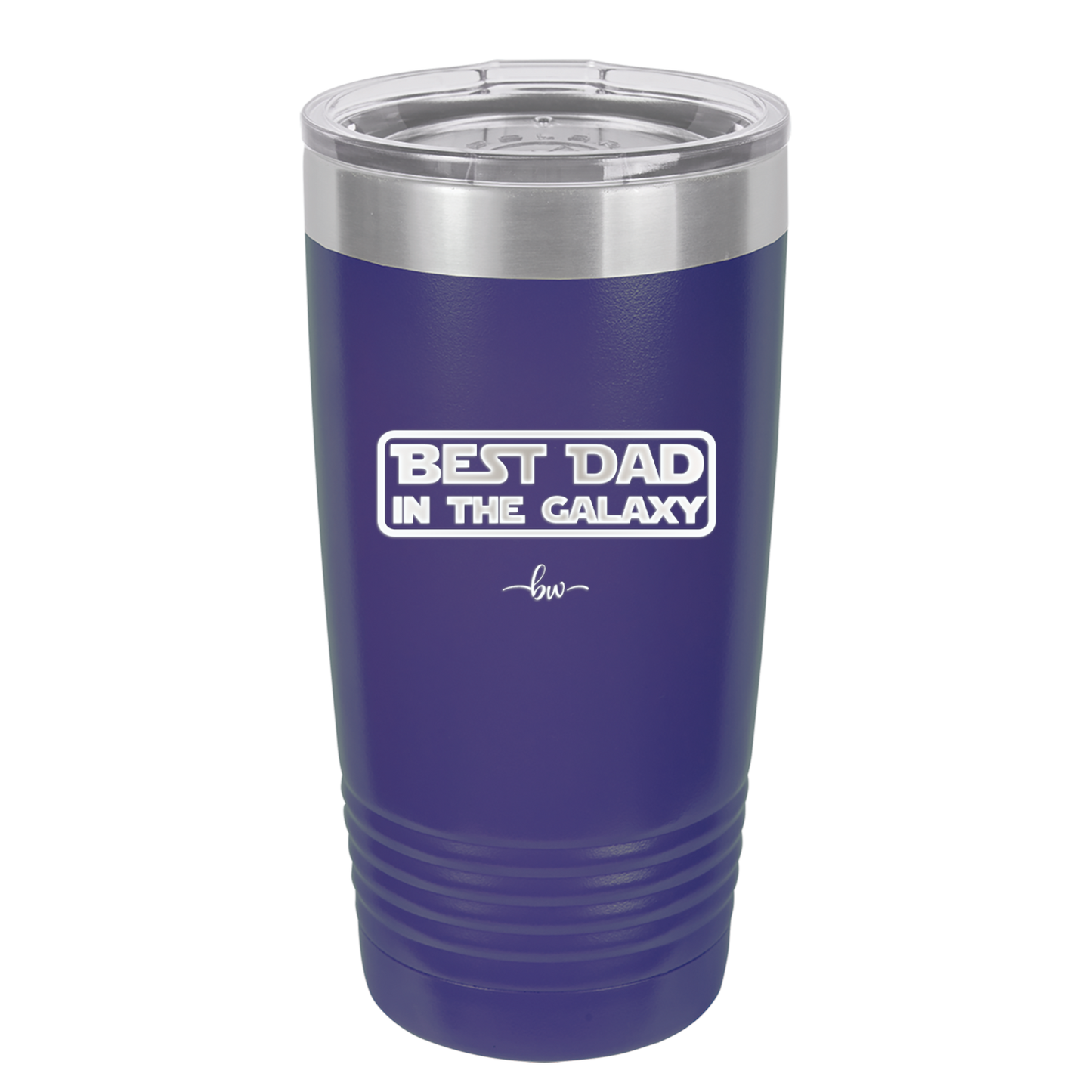 Best Dad in the Galaxy - Laser Engraved Stainless Steel Drinkware - 2049 -