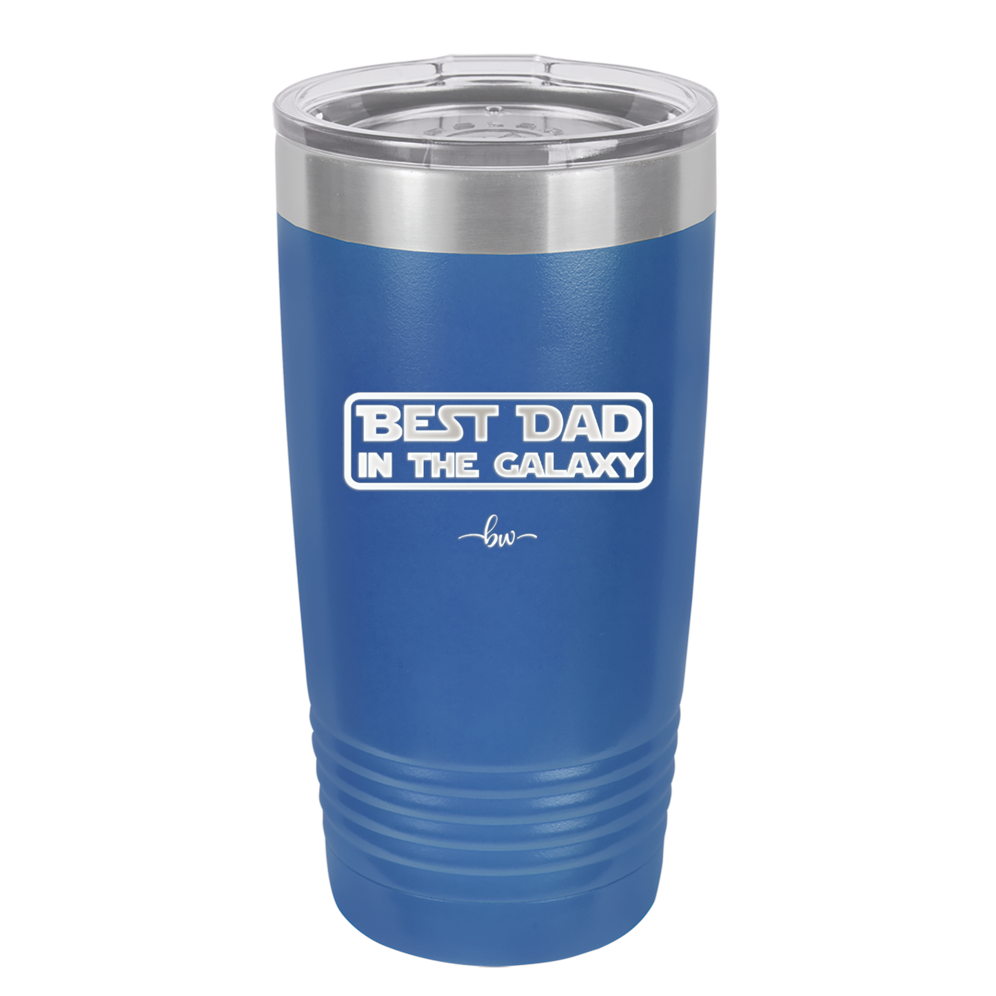 Best Dad in the Galaxy - Laser Engraved Stainless Steel Drinkware - 2049 -