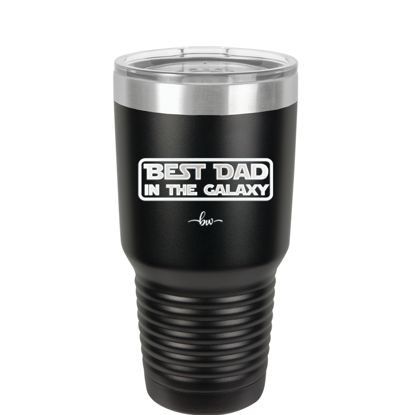 Best Dad in the Galaxy - Laser Engraved Stainless Steel Drinkware - 2049 -