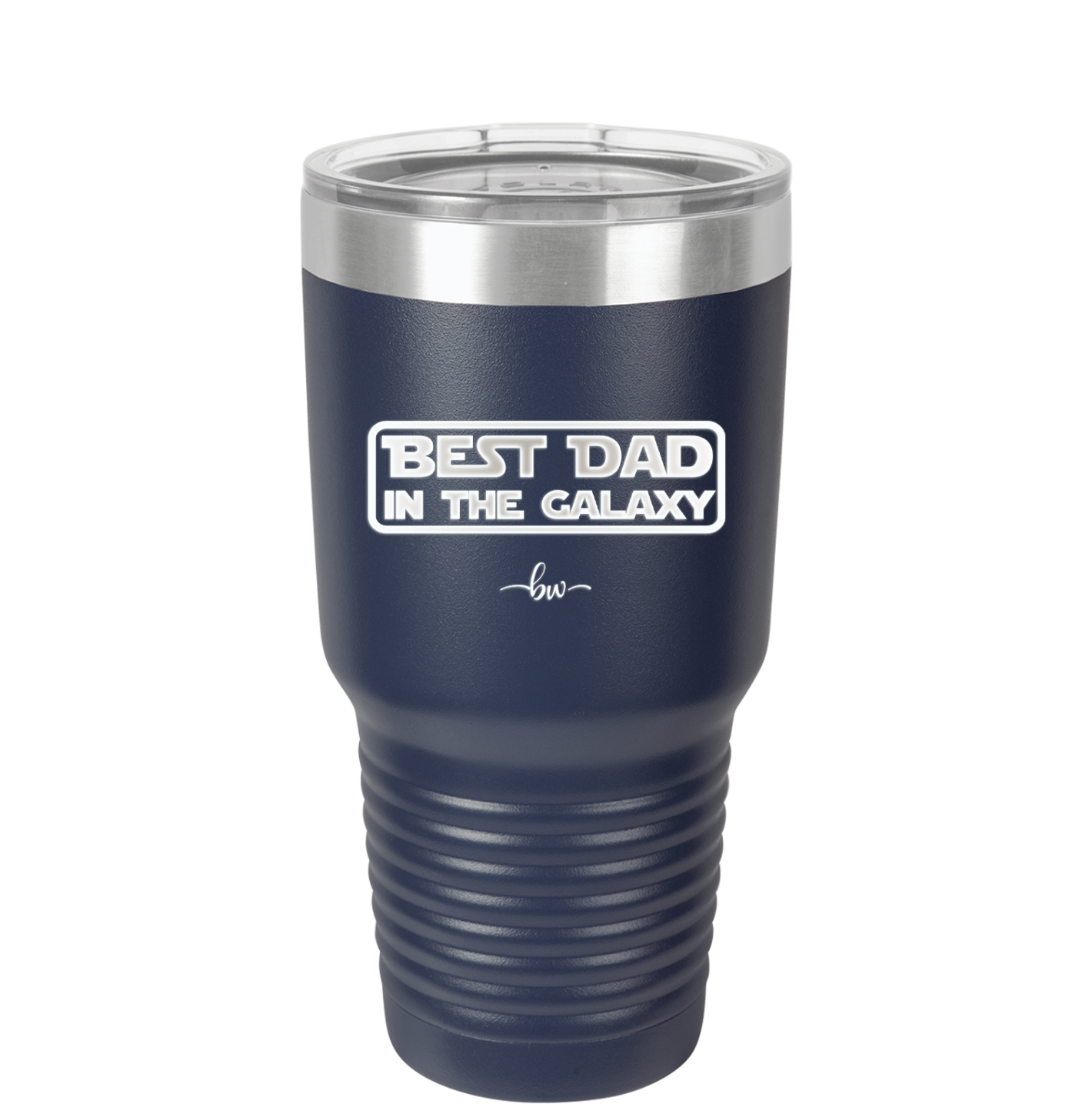 Best Dad in the Galaxy - Laser Engraved Stainless Steel Drinkware - 2049 -