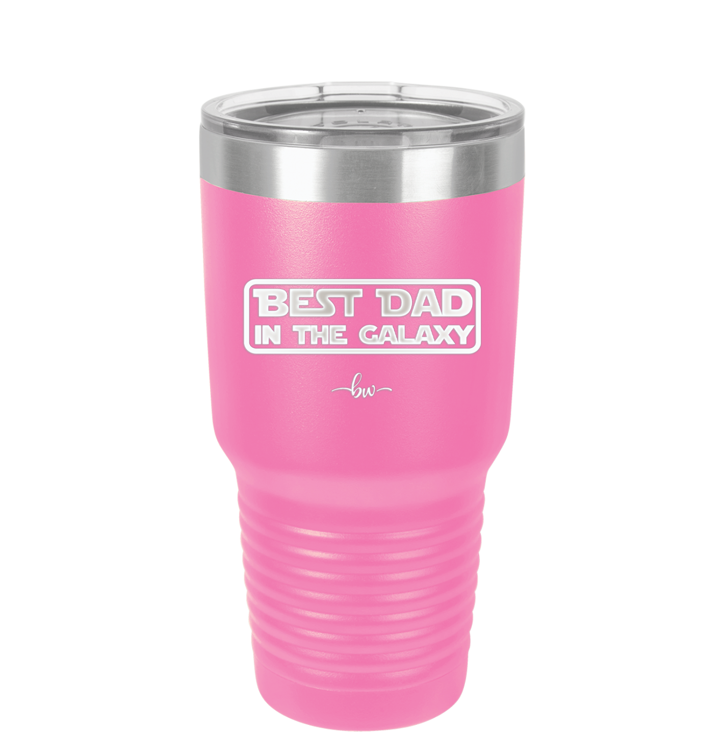 Best Dad in the Galaxy - Laser Engraved Stainless Steel Drinkware - 2049 -