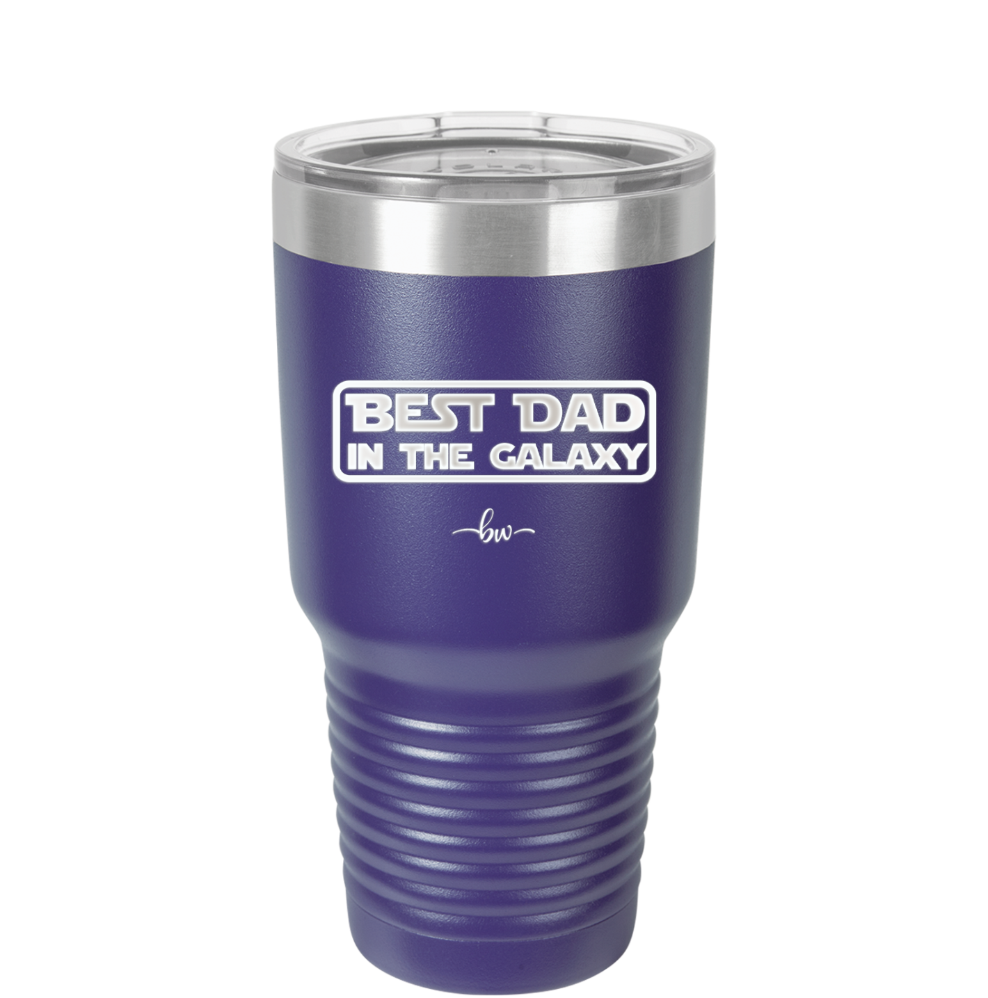 Best Dad in the Galaxy - Laser Engraved Stainless Steel Drinkware - 2049 -