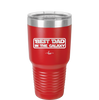 Best Dad in the Galaxy - Laser Engraved Stainless Steel Drinkware - 2049 -