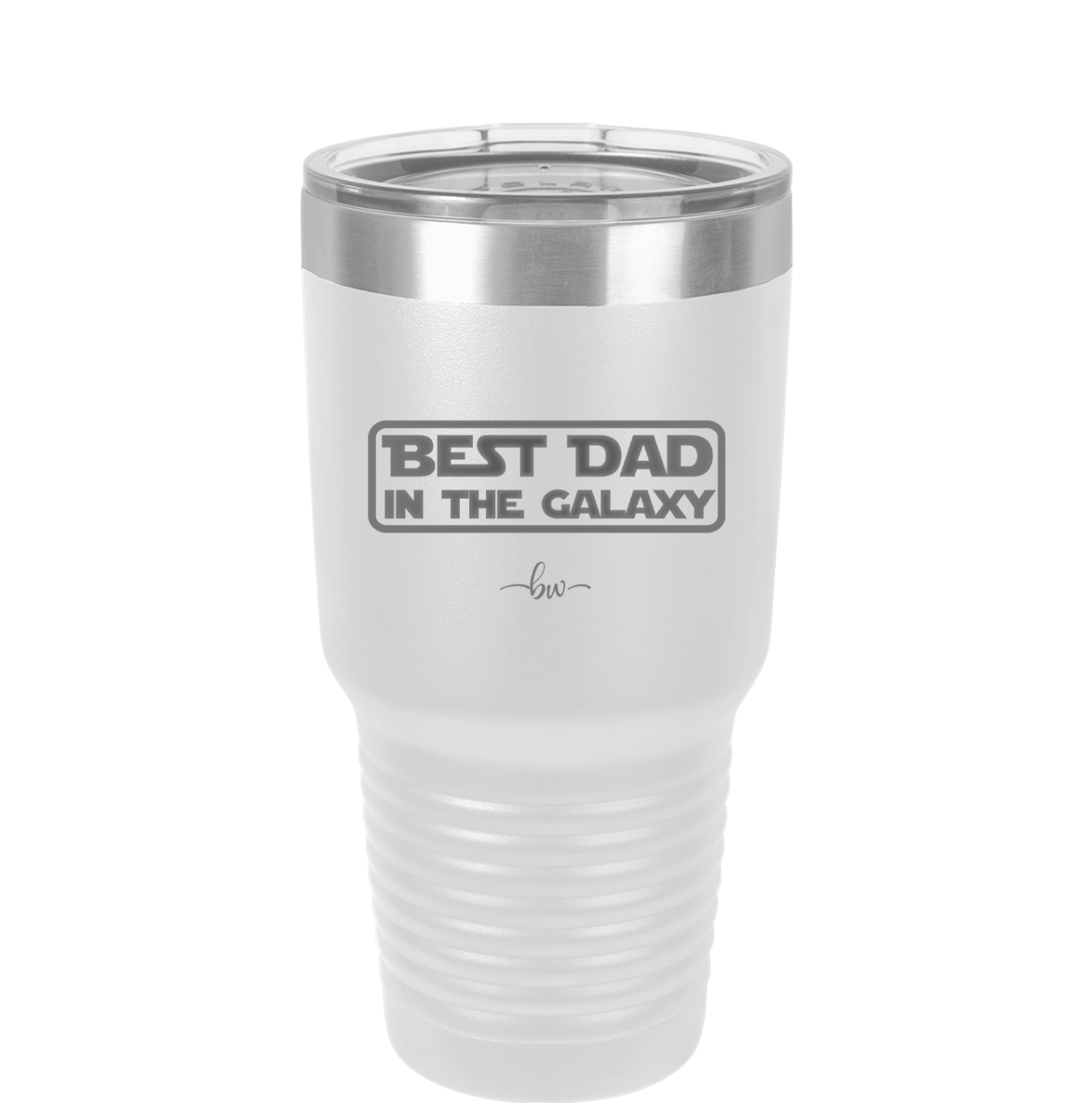 Best Dad in the Galaxy - Laser Engraved Stainless Steel Drinkware - 2049 -