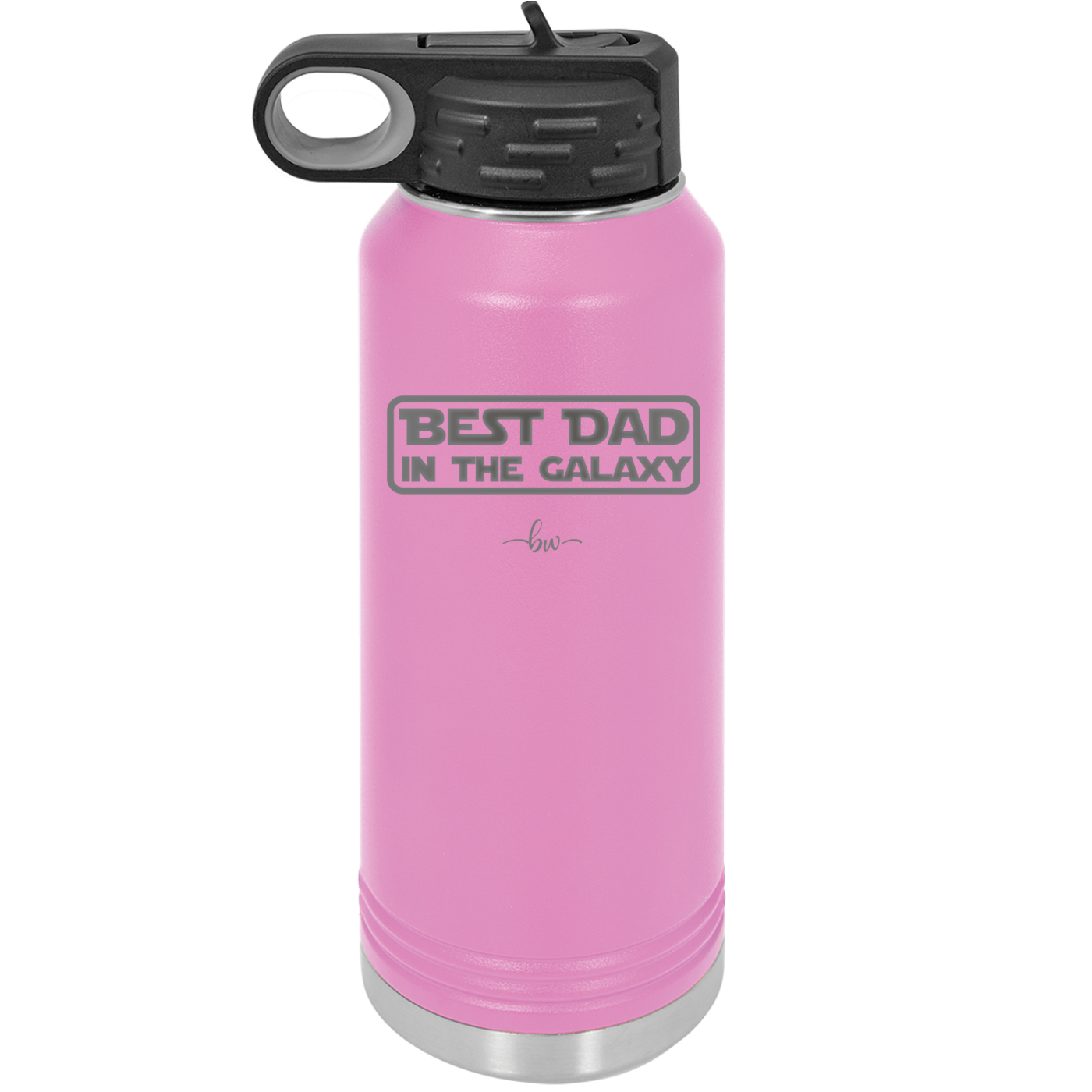 Best Dad in the Galaxy - Laser Engraved Stainless Steel Drinkware - 2049 -