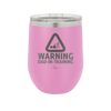 Warning Dad-in-Training - Laser Engraved Stainless Steel Drinkware - 2050 -