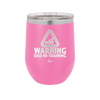 Warning Dad-in-Training - Laser Engraved Stainless Steel Drinkware - 2050 -