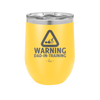 Warning Dad-in-Training - Laser Engraved Stainless Steel Drinkware - 2050 -