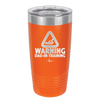 Warning Dad-in-Training - Laser Engraved Stainless Steel Drinkware - 2050 -
