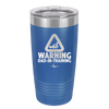 Warning Dad-in-Training - Laser Engraved Stainless Steel Drinkware - 2050 -