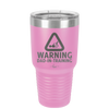 Warning Dad-in-Training - Laser Engraved Stainless Steel Drinkware - 2050 -