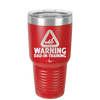 Warning Dad-in-Training - Laser Engraved Stainless Steel Drinkware - 2050 -