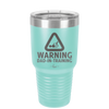 Warning Dad-in-Training - Laser Engraved Stainless Steel Drinkware - 2050 -