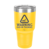 Warning Dad-in-Training - Laser Engraved Stainless Steel Drinkware - 2050 -