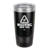Warning New Dad - Laser Engraved Stainless Steel Drinkware - 2051 -