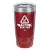 Warning New Dad - Laser Engraved Stainless Steel Drinkware - 2051 -