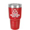 Warning New Dad - Laser Engraved Stainless Steel Drinkware - 2051 -