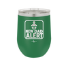 New Dad Alert - Laser Engraved Stainless Steel Drinkware - 2052 -