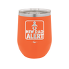New Dad Alert - Laser Engraved Stainless Steel Drinkware - 2052 -