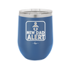 New Dad Alert - Laser Engraved Stainless Steel Drinkware - 2052 -