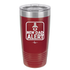 New Dad Alert - Laser Engraved Stainless Steel Drinkware - 2052 -