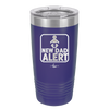 New Dad Alert - Laser Engraved Stainless Steel Drinkware - 2052 -