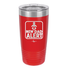New Dad Alert - Laser Engraved Stainless Steel Drinkware - 2052 -