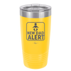 New Dad Alert - Laser Engraved Stainless Steel Drinkware - 2052 -