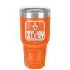 New Dad Alert - Laser Engraved Stainless Steel Drinkware - 2052 -