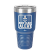 New Dad Alert - Laser Engraved Stainless Steel Drinkware - 2052 -