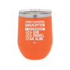 I Have a Beautiful Daughter I Also Have a Gun a Shovel an Alibi Checklist - Laser Engraved Stainless Steel Drinkware - 2053 -