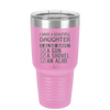 I Have a Beautiful Daughter I Also Have a Gun a Shovel an Alibi Checklist - Laser Engraved Stainless Steel Drinkware - 2053 -